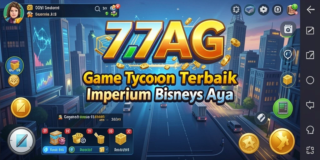 Tampilan gameplay Tycoon yang menarik di 77AG.