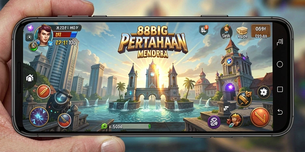Tampilan gameplay Tower Defense yang menarik di 88BIG.