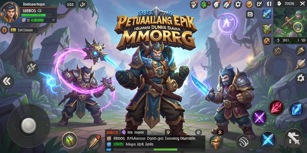 Tampilan gameplay seru dalam 88BOS dengan aksi mendebarkan.