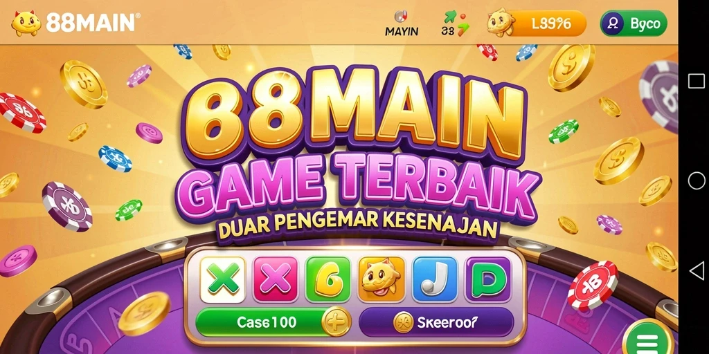 Gambar tampilan gameplay seru Bingo di 88MAIN.