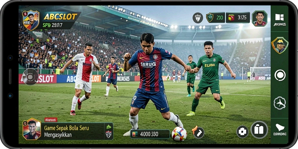 Tampilan gameplay seru di dalam ABCSLOT.
