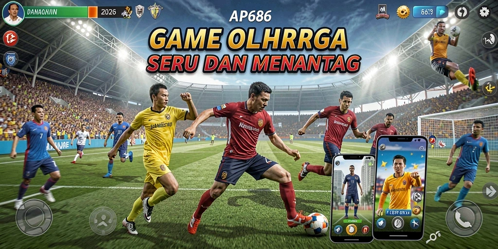 Tampilan menakjubkan dari gameplay olahraga di AP686.