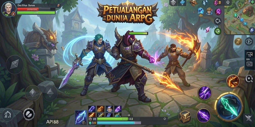 Tampilan gameplay mendebarkan dari API88 yang memikat.