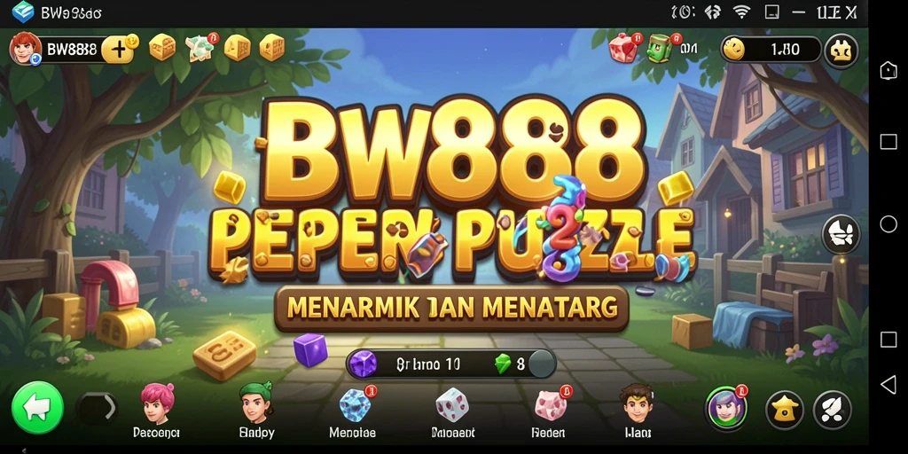 Gameplay BW888 menunjukkan berbagai tantangan puzzle yang seru dan menarik.