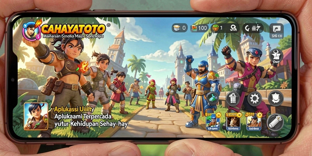 Screenshot utama CAHAYATOTO menampilkan fitur pengingat yang mudah digunakan.