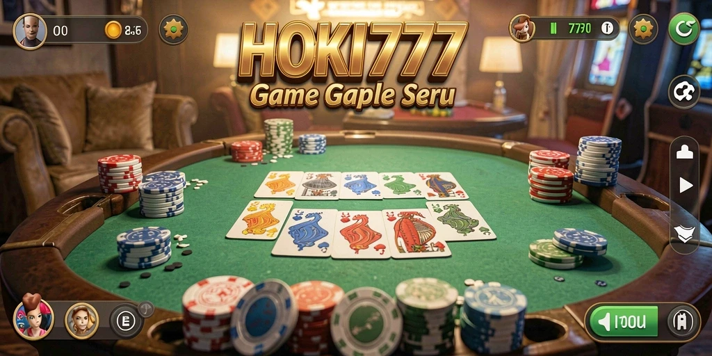 Tangkapan layar dari gameplay seru <strong>HOKI777</strong> yang menampilkan aksi Gaple.