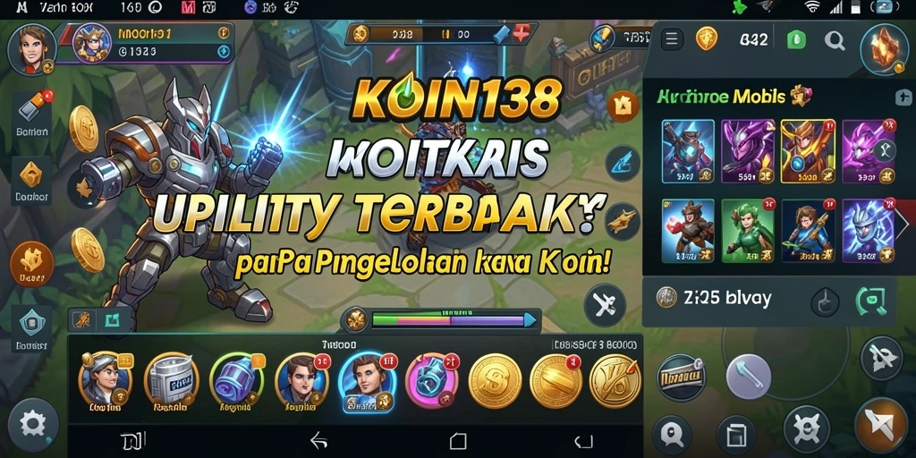 Tampilan utama KOIN138 dengan antarmuka user-friendly untuk pengelolaan koin.