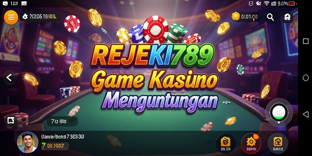 Tampilan menarik dari gameplay Kasino di REJEKI789.