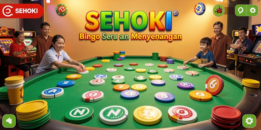 Menampilkan keseruan gameplay Bingo SEHOKI.