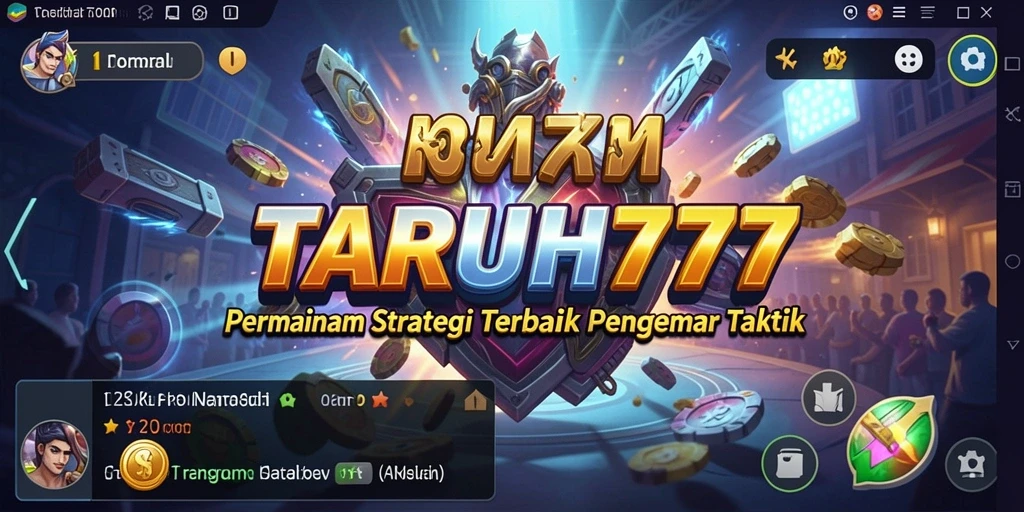 Tampilan gameplay TARUH777 yang seru dan strategis.